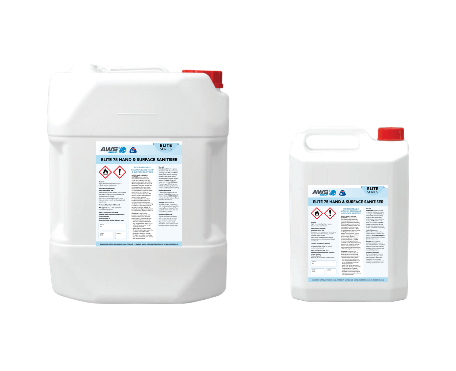 Elite 75 Hand & Surface Sanitiser image 1